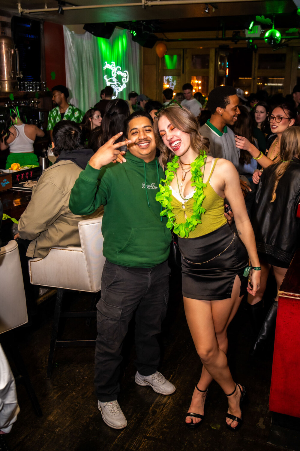 14th Annual No Pants Party in Downtown Boise, Idaho at Amsterdam Lounge, StrangeLove, Dirty Little Roddys, and Karma