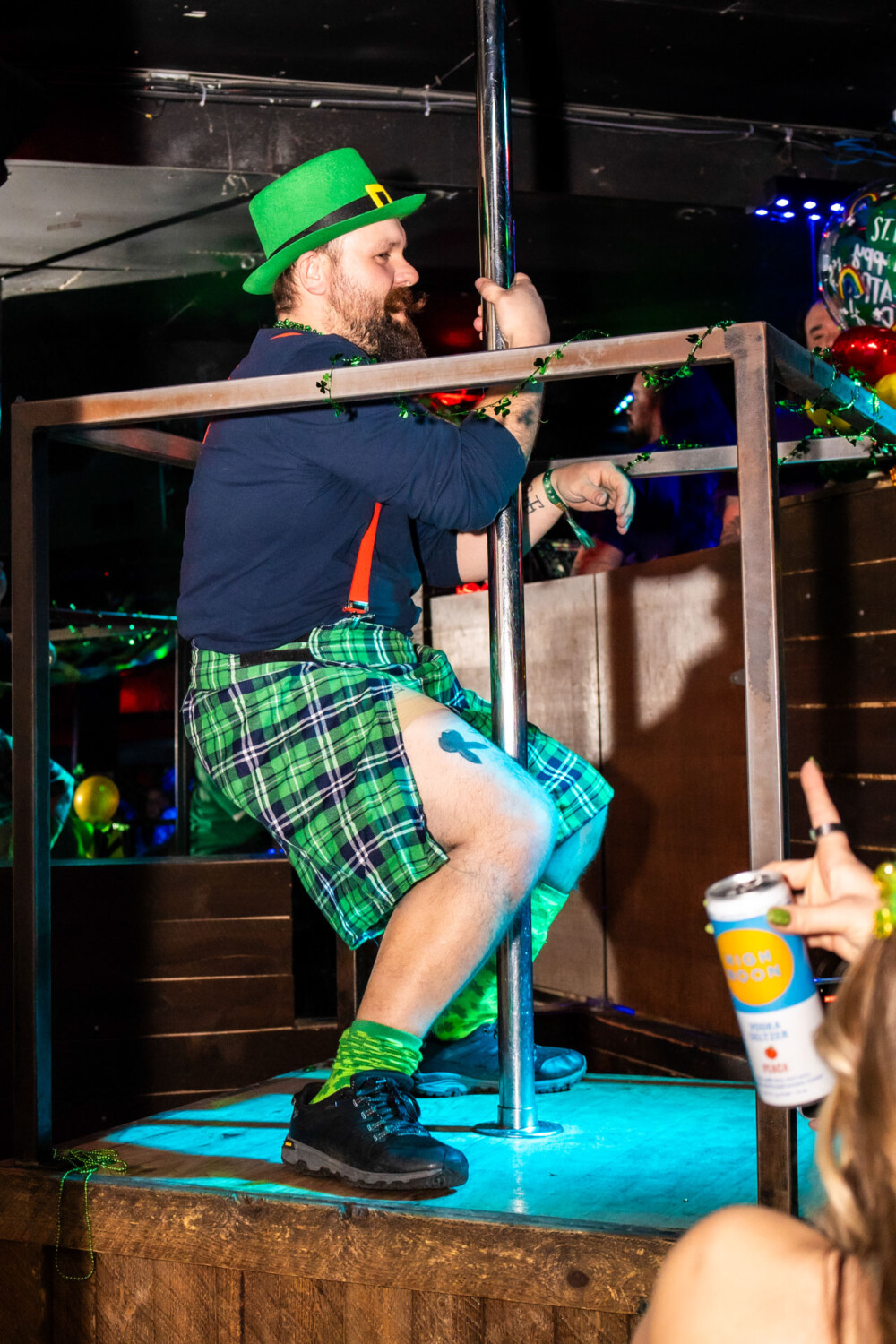 14th Annual No Pants Party in Downtown Boise, Idaho at Amsterdam Lounge, StrangeLove, Dirty Little Roddys, and Karma