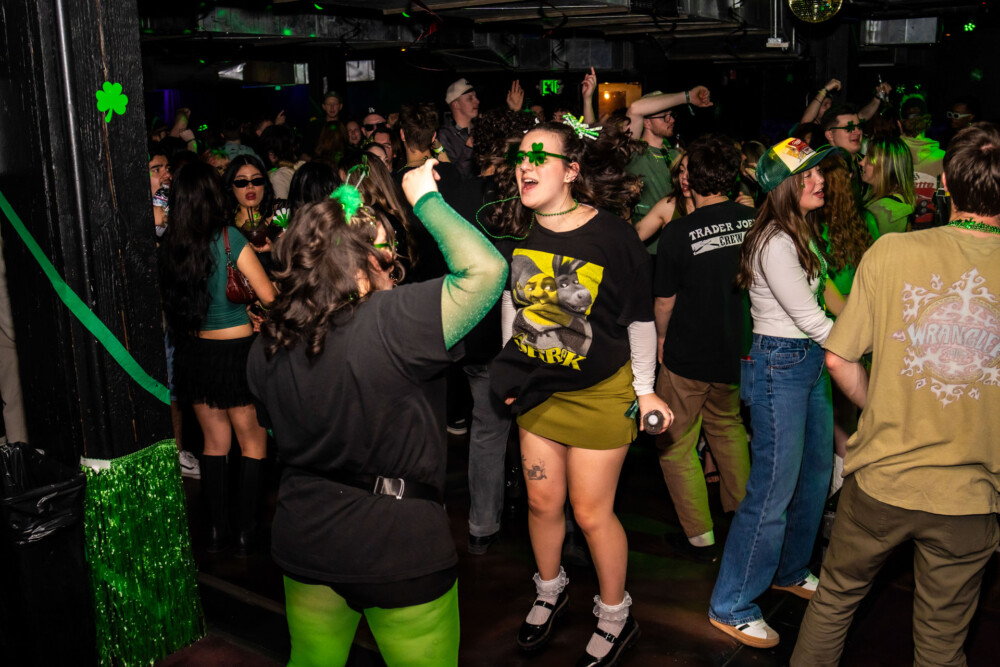 14th Annual No Pants Party in Downtown Boise, Idaho at Amsterdam Lounge, StrangeLove, Dirty Little Roddys, and Karma