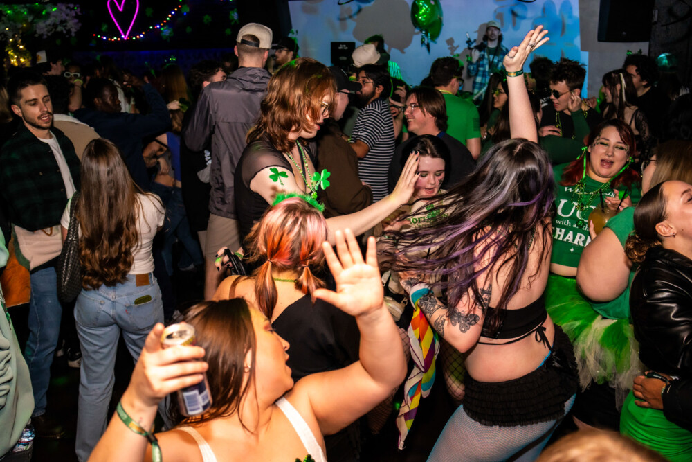 14th Annual No Pants Party in Downtown Boise, Idaho at Amsterdam Lounge, StrangeLove, Dirty Little Roddys, and Karma