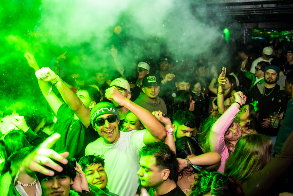 14th Annual No Pants Party in Downtown Boise, Idaho at Amsterdam Lounge, StrangeLove, Dirty Little Roddys, and Karma