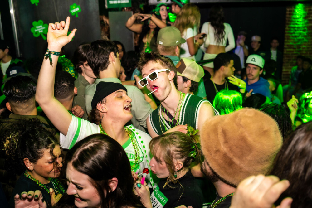 14th Annual No Pants Party in Downtown Boise, Idaho at Amsterdam Lounge, StrangeLove, Dirty Little Roddys, and Karma