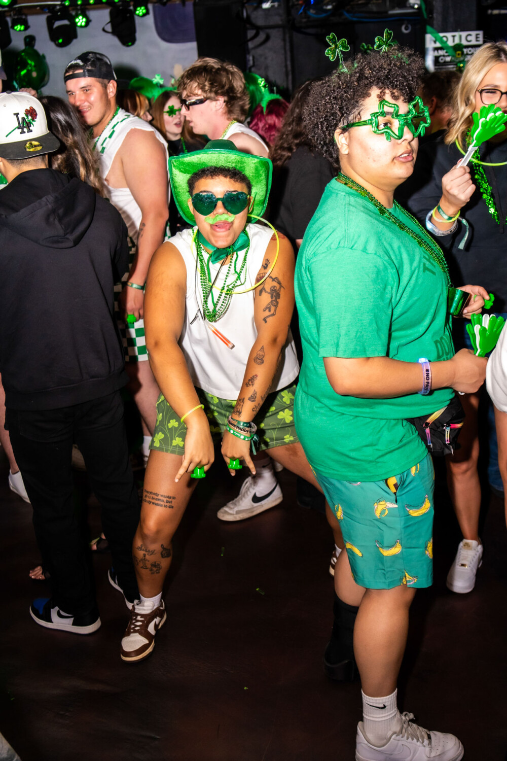 14th Annual No Pants Party in Downtown Boise, Idaho at Amsterdam Lounge, StrangeLove, Dirty Little Roddys, and Karma