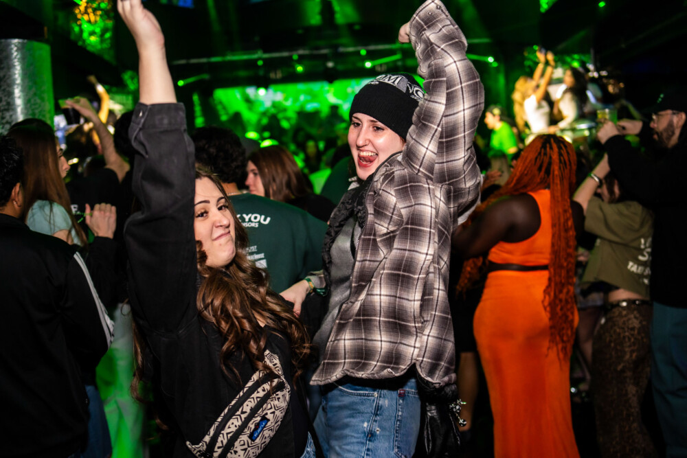 14th Annual No Pants Party in Downtown Boise, Idaho at Amsterdam Lounge, StrangeLove, Dirty Little Roddys, and Karma