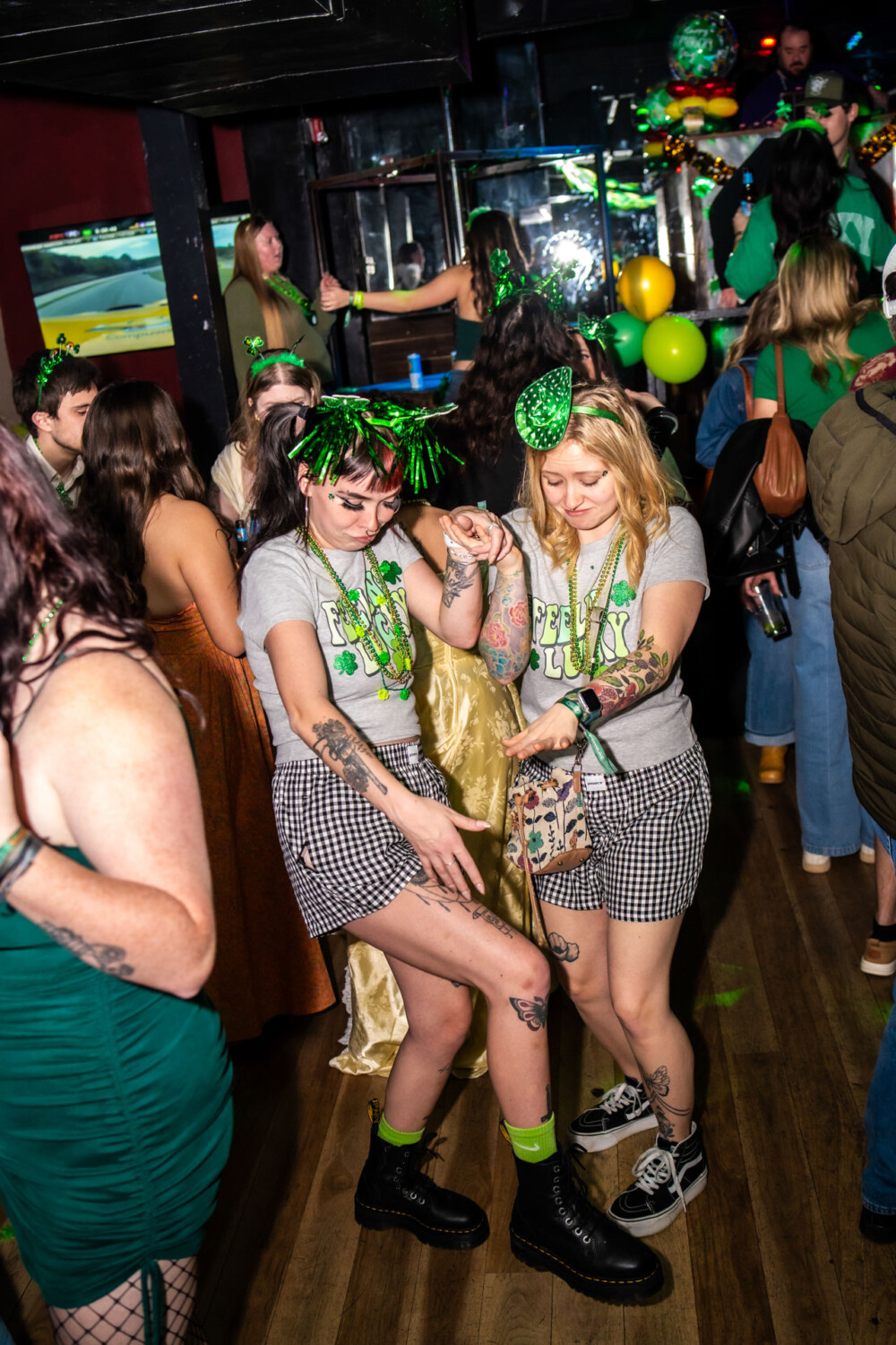 14th Annual No Pants Party in Downtown Boise, Idaho at Amsterdam Lounge, StrangeLove, Dirty Little Roddys, and Karma