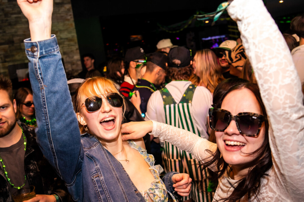 14th Annual No Pants Party in Downtown Boise, Idaho at Amsterdam Lounge, StrangeLove, Dirty Little Roddys, and Karma