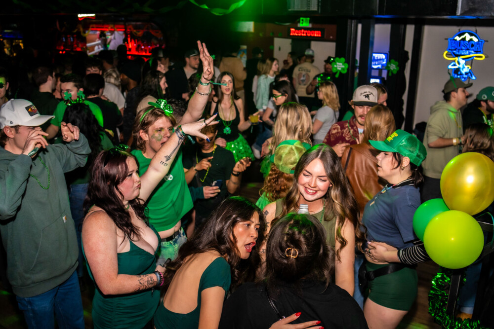 14th Annual No Pants Party in Downtown Boise, Idaho at Amsterdam Lounge, StrangeLove, Dirty Little Roddys, and Karma