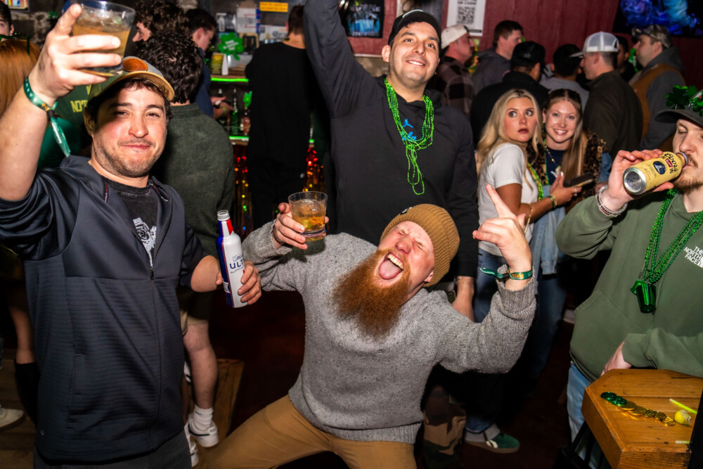 14th Annual No Pants Party in Downtown Boise, Idaho at Amsterdam Lounge, StrangeLove, Dirty Little Roddys, and Karma