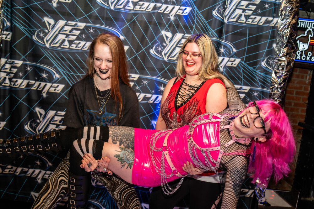 people having fun at Y2Karma at Karma in Boise Idaho