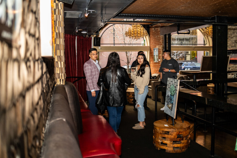 First Thursday at Amsterdam Lounge in Downtown Boise for Abstract Hour