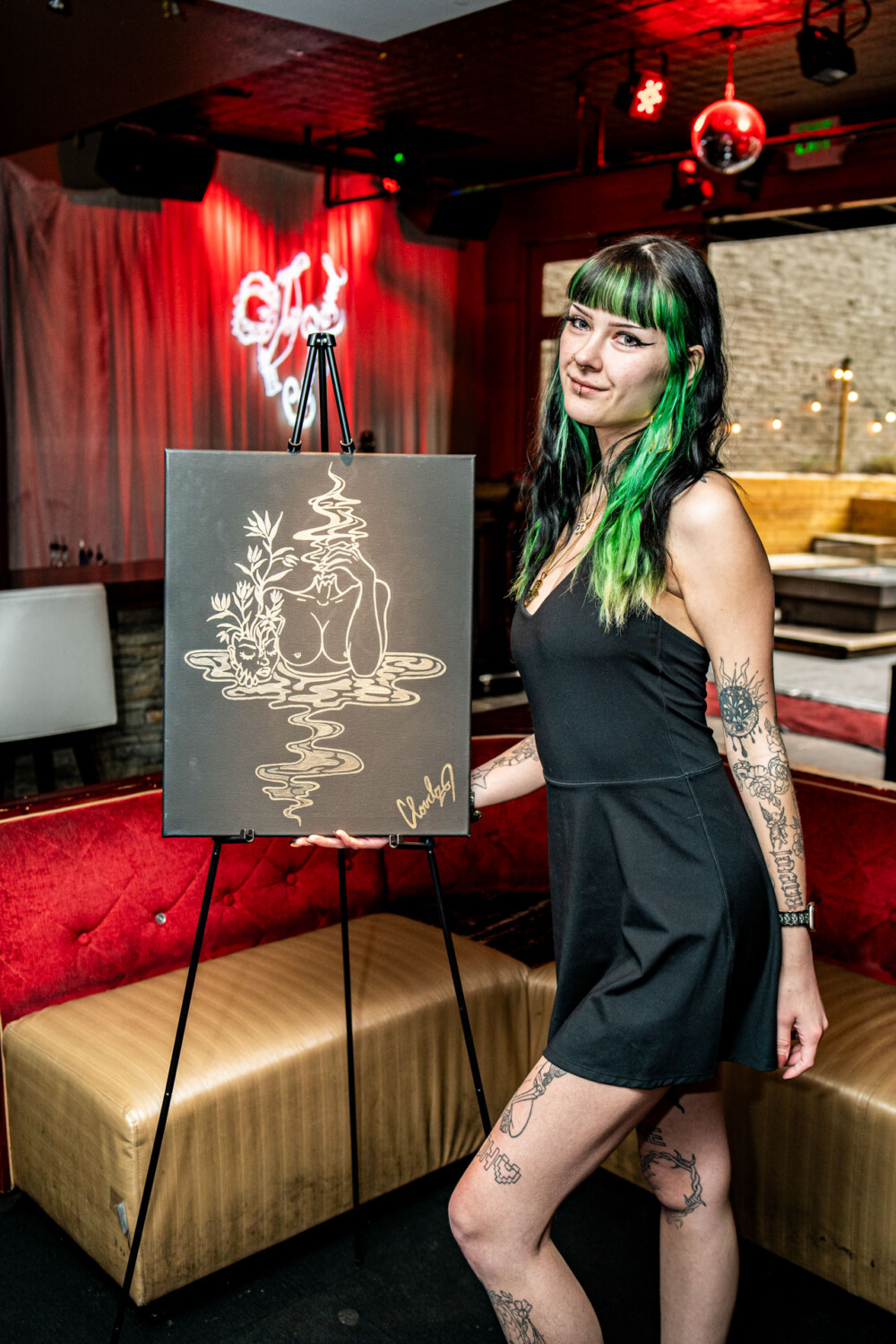 First Thursday at Amsterdam Lounge in Downtown Boise for Abstract Hour