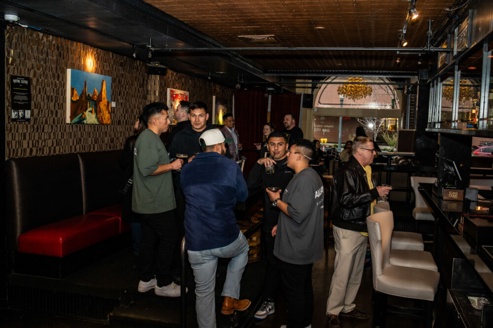 First Thursday at Amsterdam Lounge in Downtown Boise for Abstract Hour