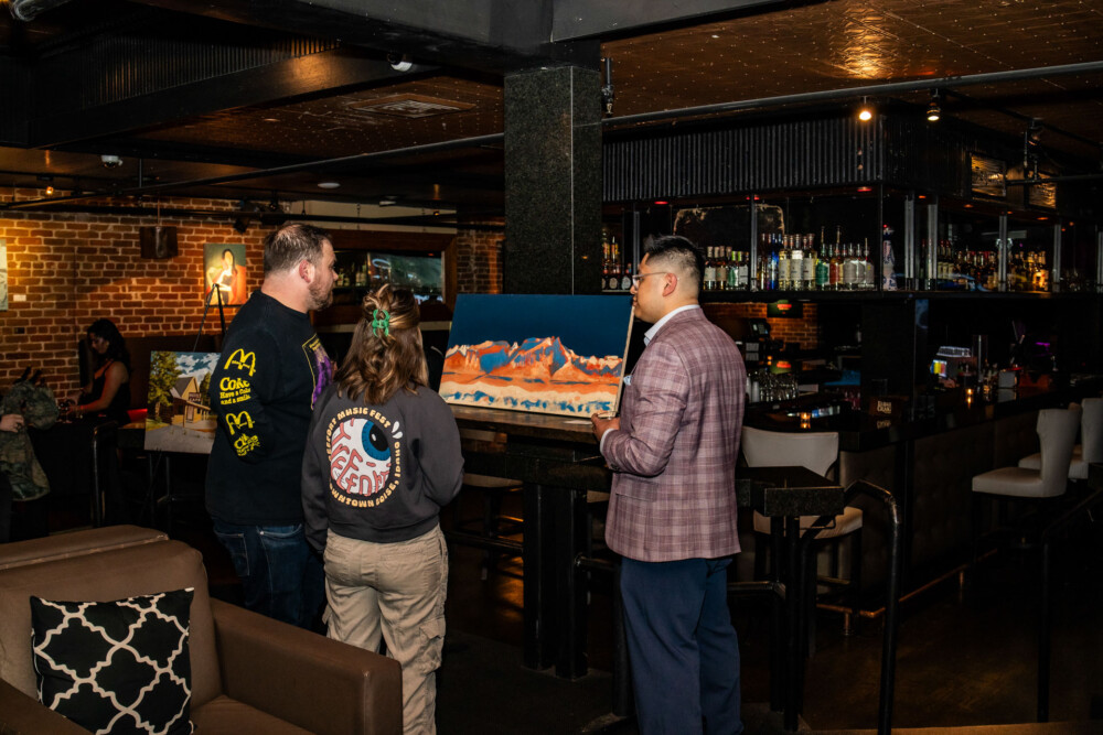 First Thursday at Amsterdam Lounge in Downtown Boise for Abstract Hour