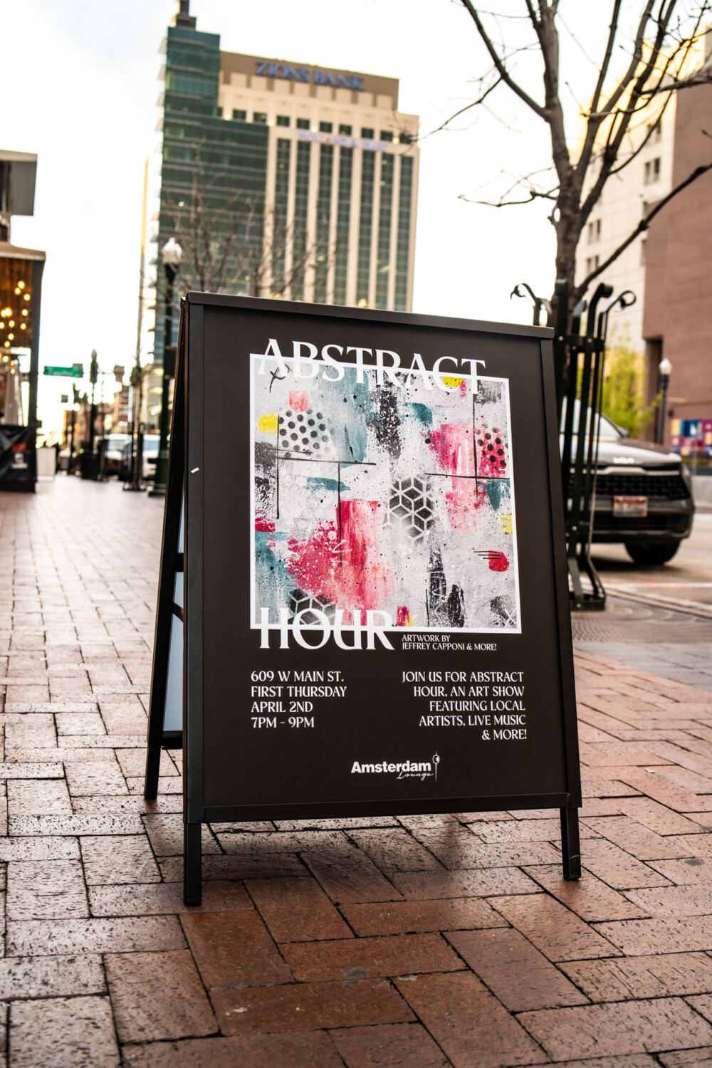 First Thursday at Amsterdam Lounge in Downtown Boise for Abstract Hour