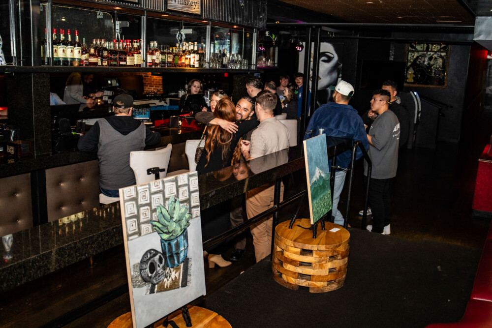 First Thursday at Amsterdam Lounge in Downtown Boise for Abstract Hour