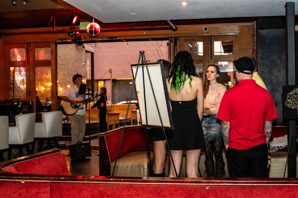 First Thursday at Amsterdam Lounge in Downtown Boise for Abstract Hour