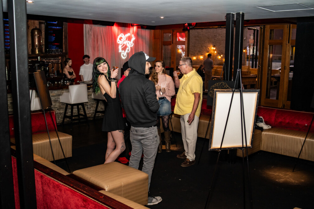 First Thursday at Amsterdam Lounge in Downtown Boise for Abstract Hour