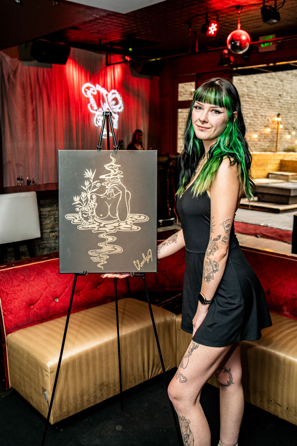 First Thursday at Amsterdam Lounge in Downtown Boise for Abstract Hour