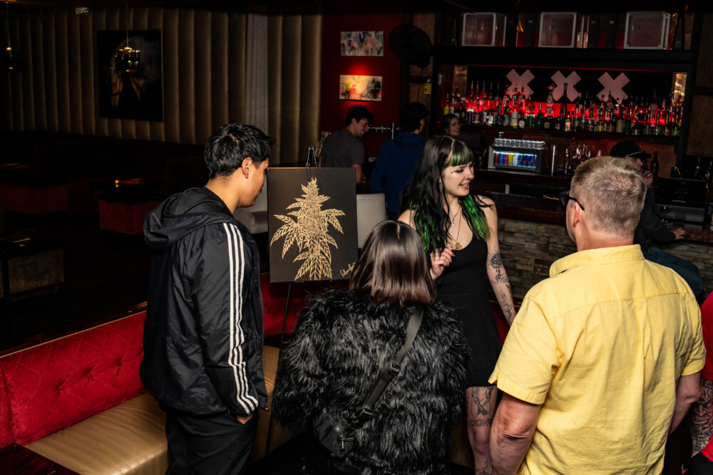 First Thursday at Amsterdam Lounge in Downtown Boise for Abstract Hour