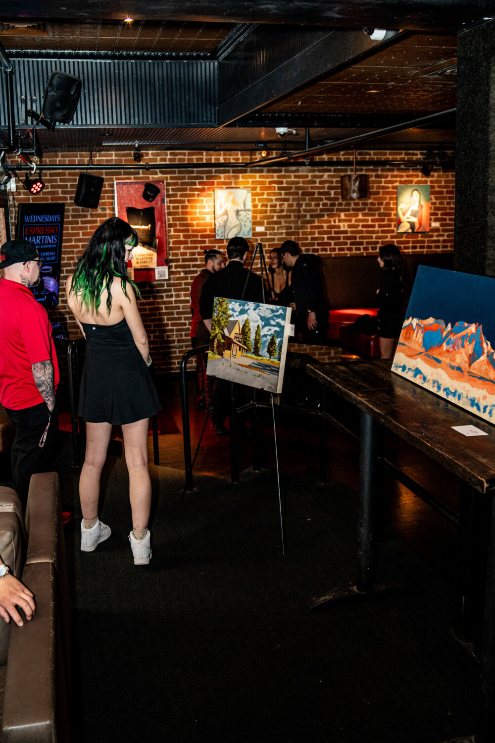 First Thursday at Amsterdam Lounge in Downtown Boise for Abstract Hour